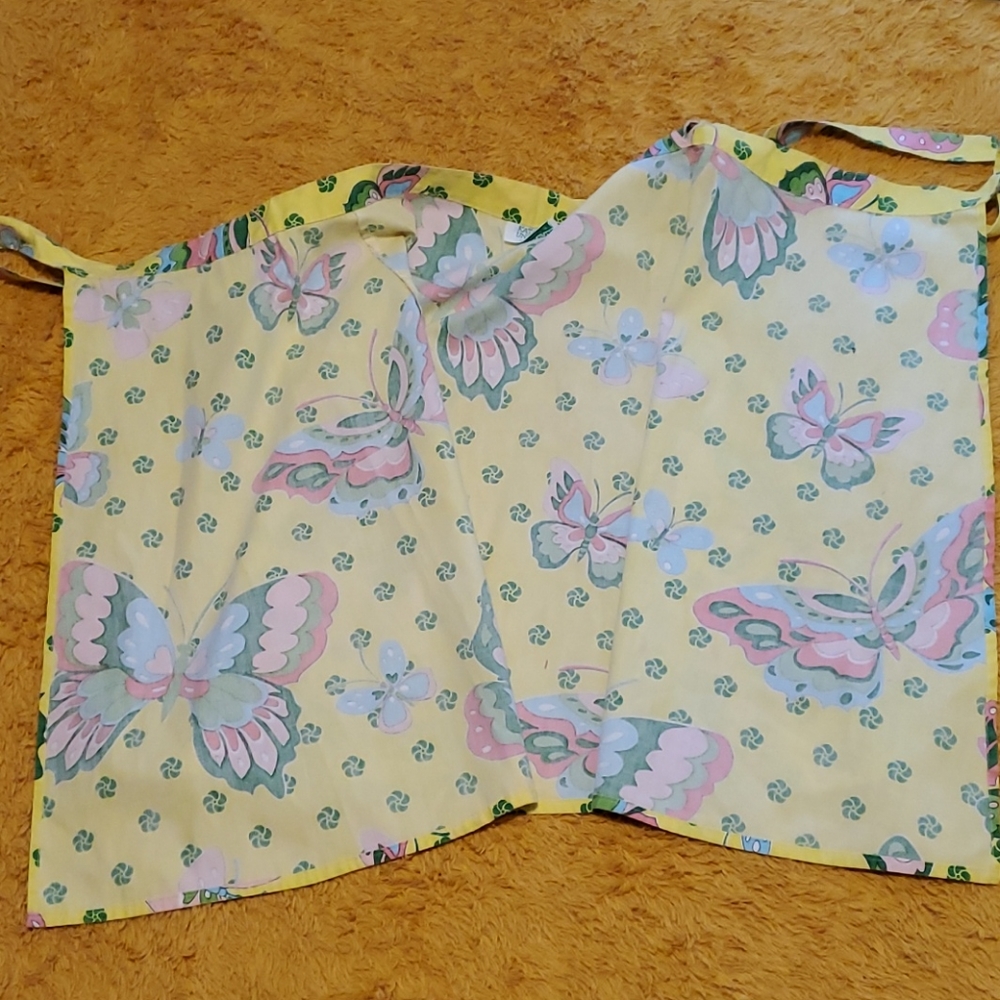 Vintage butterfly wrap skirt - Picture 13 of 14